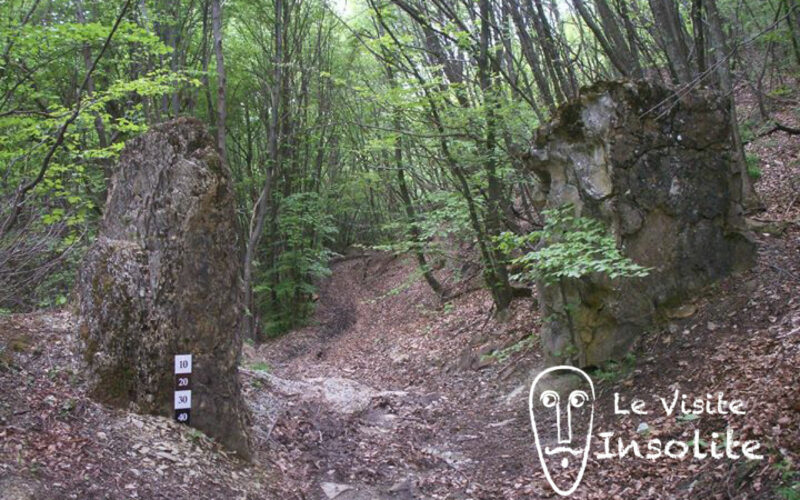 Le pietre del diavolo al Monte Moria